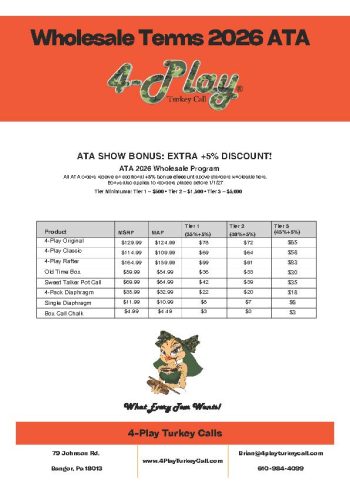 Wholesale Terms 2026